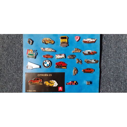Lot De 23 Pin's Automobiles
