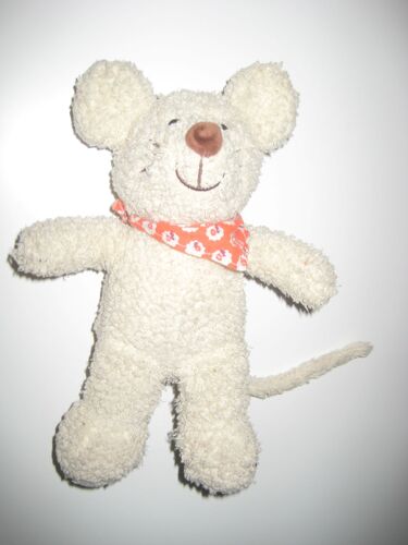 Doudou Peluche Souris Foulard Planet Pluch 22 Cm