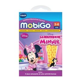 Vtech - 252905 - Jeu Lectronique - Jeu Mobigo - La Boutique De Minnie