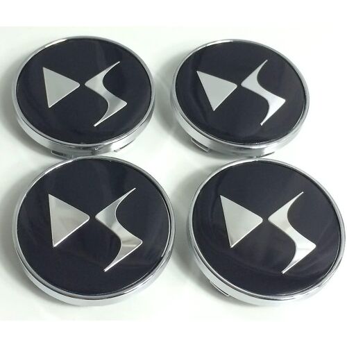 2024 4 X Ds Wheel Center Hub Cover Jante 60 Mm Logo Emblème Badge Citroen Ds3 Ds5 Hub Covers