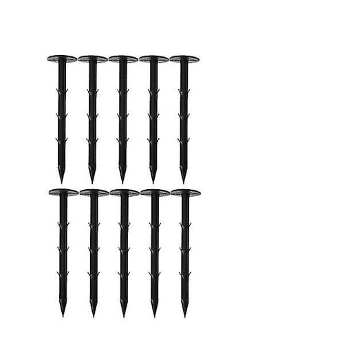 10 Pcs Pp Garden Stakes Heavy Duty Lightweight Tent Pegs For Camping Hiking Canopy Gardening Trip