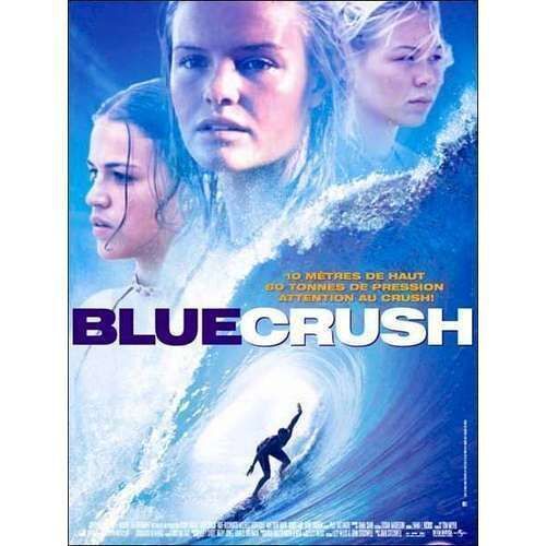 Blue Crush - Véritable Affiche De Cinéma Pliée - Format 40x60 Cm - De John Stockwell Avec Kate Bosworth, Michelle Rodriguez,  Matthew Davis, Mika Boorem, Sanoe Lake, Kala Alexander - 2003