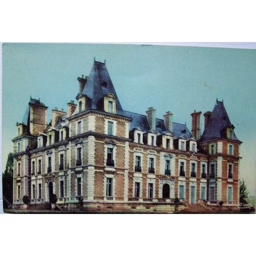 Carte Postale Château Maison Repos "Des Halles" Rhône