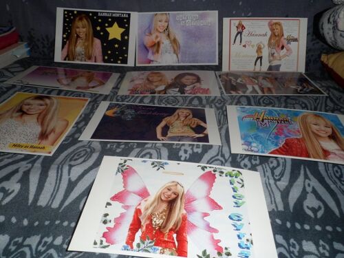 Lot De 10 Photos Hannah Montana