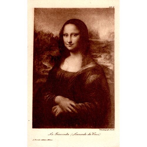 Peinture Leonard De Vinci La Joconde