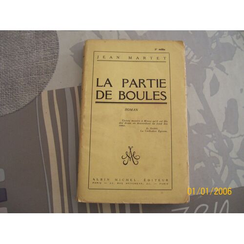 La Partie De Boules
