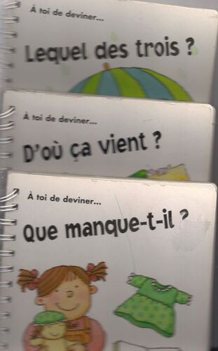 Lot Albums "A Toi De Deviner" Editions Du Korrigan