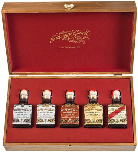 Boîte En Bois - Collection Historique - 5 Cubics 250 Ml