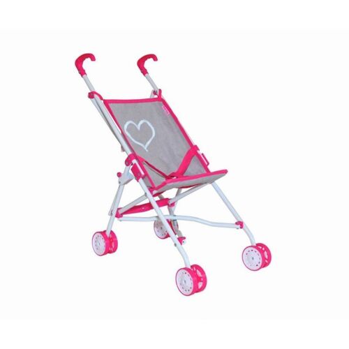 Poussette poupée Milly Mally Julia Prestige Rose