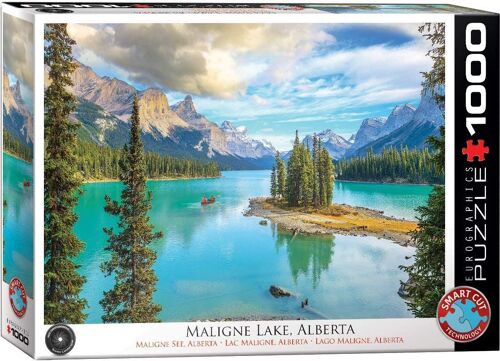 Eurographics Maligne Lake Alberta Puzzle 1000 pièces