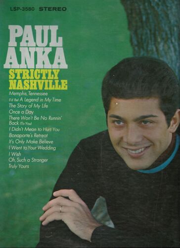 Strictly Nashville : Bonaparte's  Retreat, I Wish, Oh Such A Stranger, There Won't Be No Runnin' Back, I Went To Your Wedding, The Story Of My Life, Memphis Tennessee, It's Only Make Believe, Truly ..