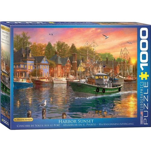 Eurographics Harbour Coucher De Soleil 1000 Pièces