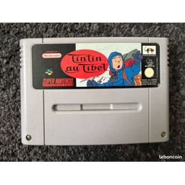 Jeu Tintin au Tibet sur Super Nintendo
