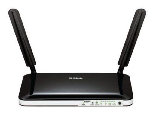 D-Link DWR-921 4G LTE Router - Routeur sans fil - WWAN - commutateur 4 ports - 802.11b/g/n - 2,4 Ghz