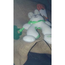 Lapin Blanc Chicco Hochet Doudou