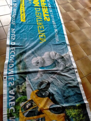 Banderole Publicitaire Peugeot Michelin 