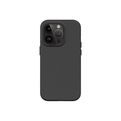 RhinoShield SolidSuit - Coque de protection pour téléphone portable - compatibilité avec MagSafe - élastomère thermoplastique (TPE) - noir - pour Apple iPhone 14 Pro