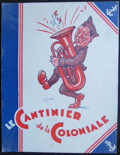 Le Cantinier De La Coloniale - Film 1937 Henri Wulschleger Avec Bach, Saturnin Fabre Et Yvette Lebon - 12 Pages 31x24 Cm * Dossier De Presse * Livret De Cinéma Original - Dessin Roger Cartier
