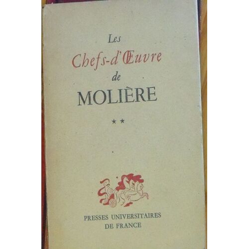 Les Chefs-D'oeuvre De Molière Tome 2