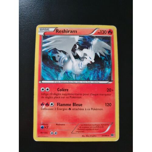 Reshiram 21/99 Set Destinées Futures Fr
