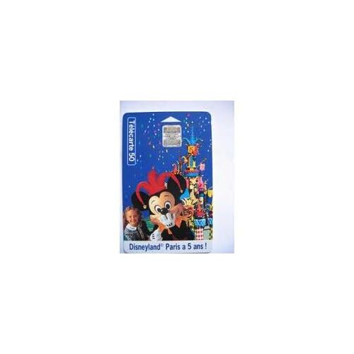Télécarte Disneyland Paris À 5 Ans