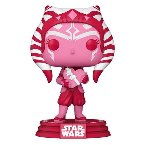 Star Wars Valentines Pop! Star Wars Vinyl Figurine Ahsoka 9 Cm