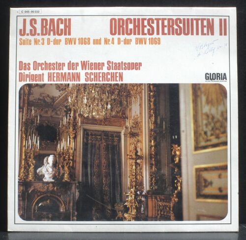 Bach Orchestersuiten / Suites Orchestre 3 & 4 Scherchen Wiener Staatsoper