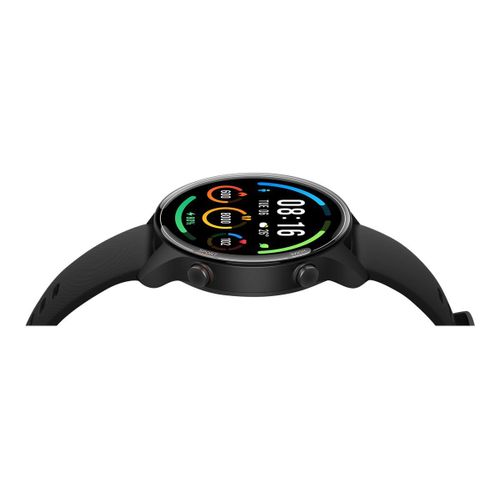 Xiaomi Mi Watch - Noir - montre intelligente avec bracelet - TPU - noir - taille du poignet : 130-220 mm - affichage 1.39" - Bluetooth - 32 g