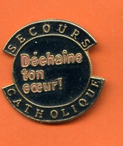 Rare  Pins   Secours  Catholique   Fr748