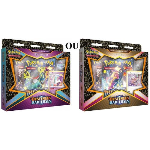 Coffret Pokemon Collection Folle Aventure Avec Pin's - Epee Et Bouclier Eb04.5 - Destinees Radieuses - Pokebpin03 Polthegeist Ou Sapereau