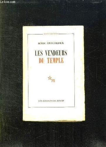 Les Vendeurs Du Temple.