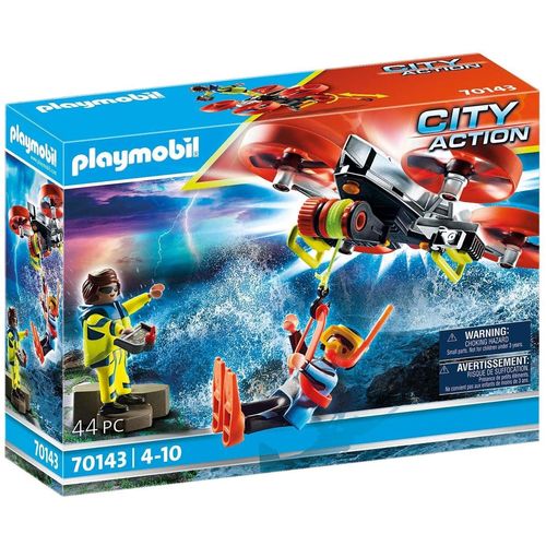 Playmobil City Action 70143 - Secouriste Et Drone
