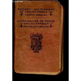 Dictionnaire De Poche Anglais-Francais / Francais-Anglais