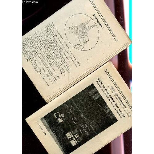 La Feuille De L'ecole Du Dimanche.
