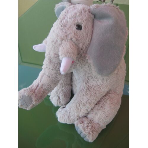 Grande Peluche Doudou Éléphant Mgm Kekchoz'en P'luche 38 Cm