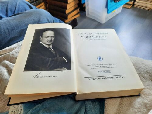 Gustav Stresemann Vermachtnis Volume 1 Vom Ruhrkrieg Bis Lonfon