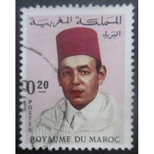 Maroc N°539 Roi Hassan 2 Oblitéré
