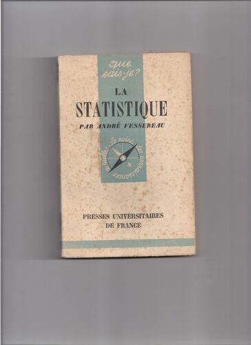 Que Sais-Je N 281 La Statistique