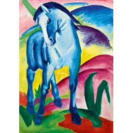 Franz Marc - Blue Horse I, 1911 - Puzzle 1000 Pièces