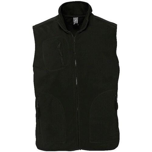 Gilet Sans Manches Bodywarmer Polaire Unisexe - 51000 - Noir