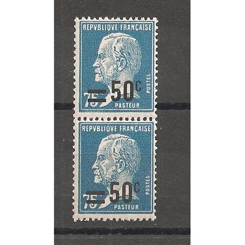 219 (1926) Paire De Pasteur Surchargé 50c Sur 75c (2) N** (Côte 12e) (1126)