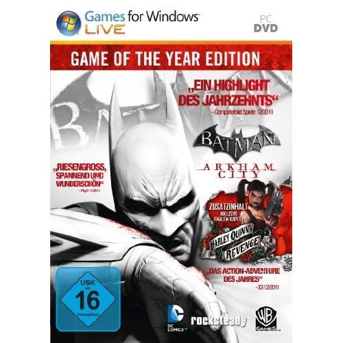 Batman Arkham City - Game Of The Year [Import Allemand] [Jeu Pc]