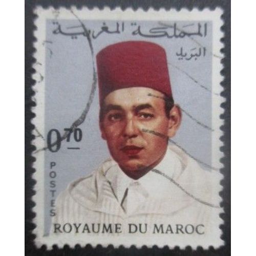 Maroc N°546 Roi Hassan 2 Oblitéré