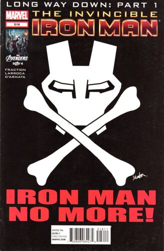 Lot De 2 Comics  Us The Invincible Iron Man Long Way Down(1&2)