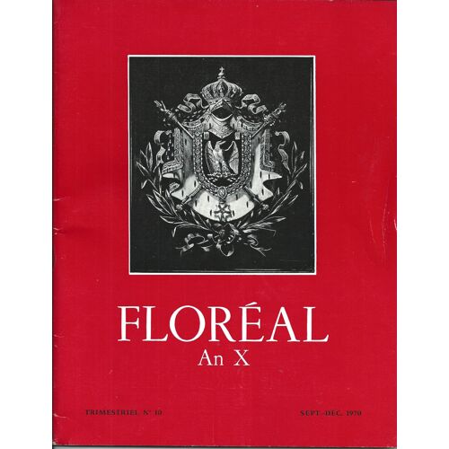 Floreal An X N° 10 : Septembre - Decembre 1970
