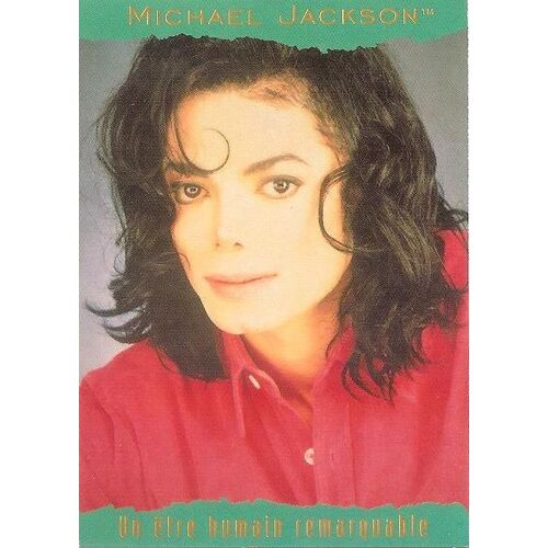 Michael Jackson Trading Cards Panini 1996 France - N°69