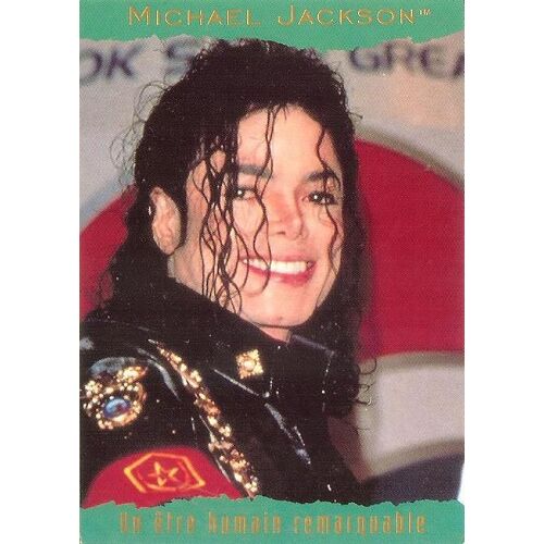 Michael Jackson Trading Cards Panini 1996 France - N°70