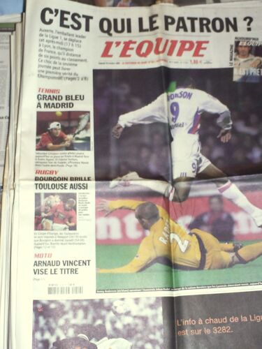 L'equipe 19/10/2002 17656