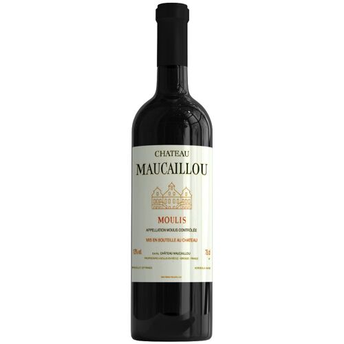 X1 Château Maucaillou 2009 75 Cl Aoc Moulis Cru Bourgeois Vin Rouge