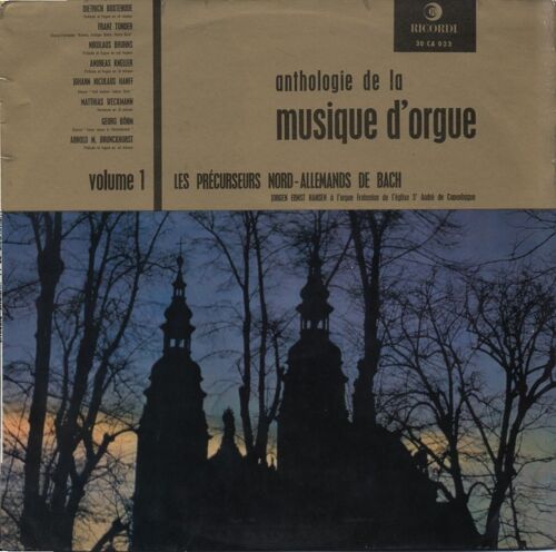 Anthologie De La Musique D'orgue Volume 1 Les Précurseurs Nord-Allemands De Bach / Orgue Fronebius De L'église St André De Copenhague